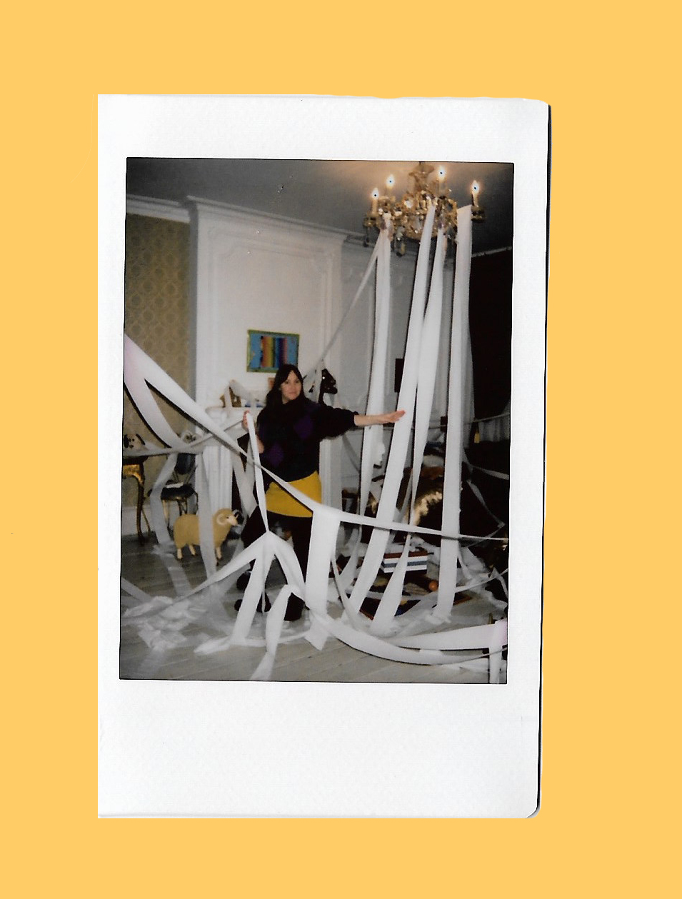 Making a mess for the family comedy 'Meet the Manners'