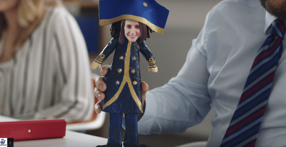 A little Admiral prop make…….it was supposed to look kind of crap, promise.
